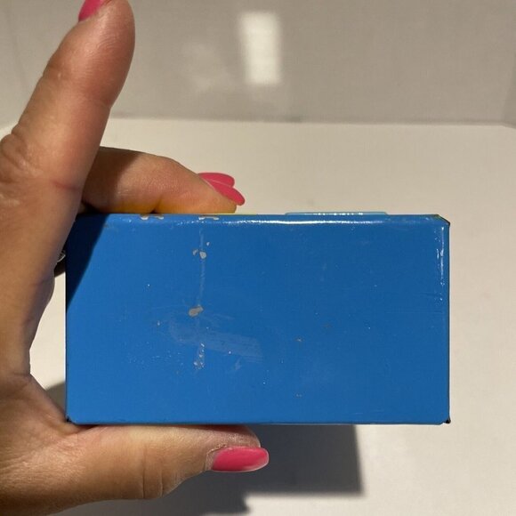 VTG Metal Blue Realistic Doll’s Closet School Locker Storage Barbiecore 6.5X3.5" - Picture 9 of 10